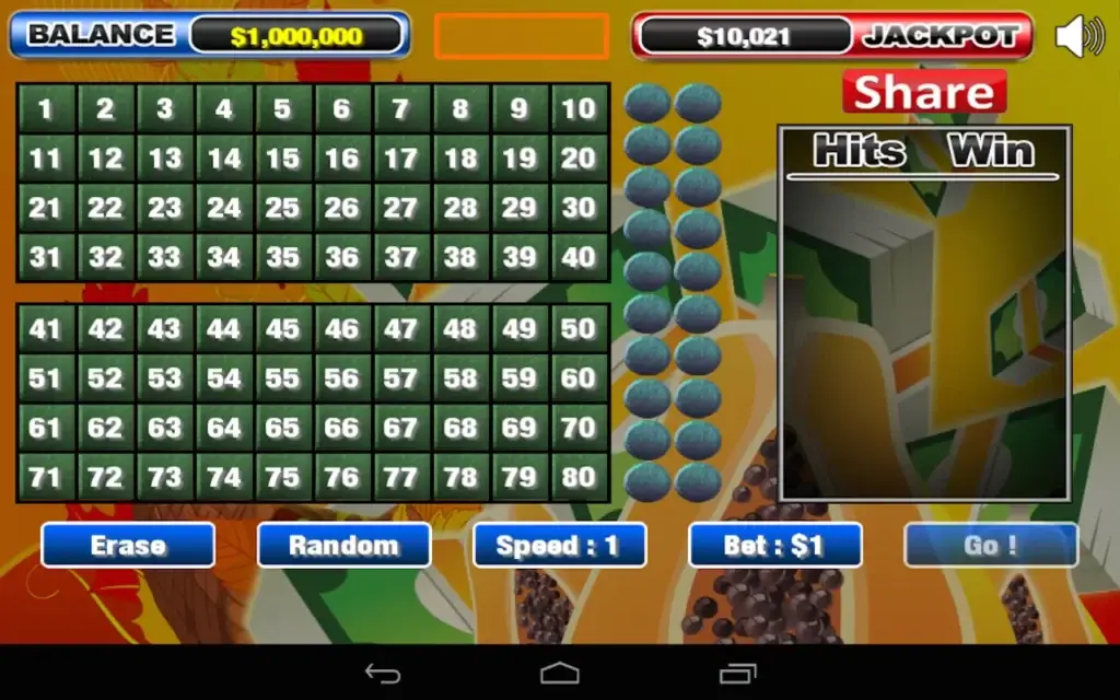 Benefits of playing keno without SMS and downloads